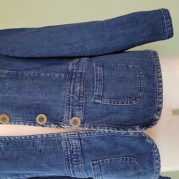 JM Collection Jean Jacket - Picture 6 of 7